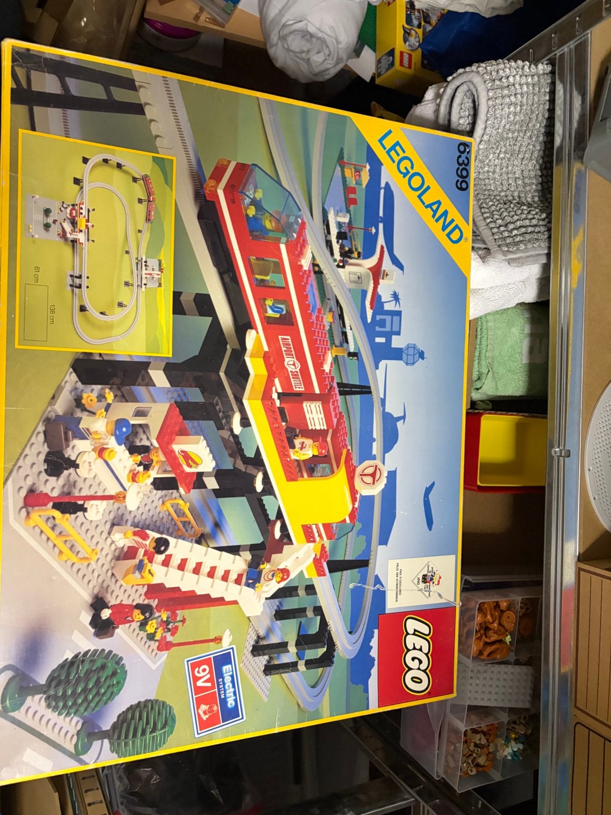 Lego 6399 airpor shuttle monorail, Enlèvement ou Envoi, Comme neuf, Lego