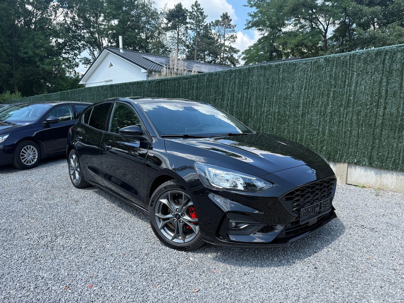 Ford Focus ST-Line, Auto's, Stof, Zwart, Bedrijf, 5 deurs