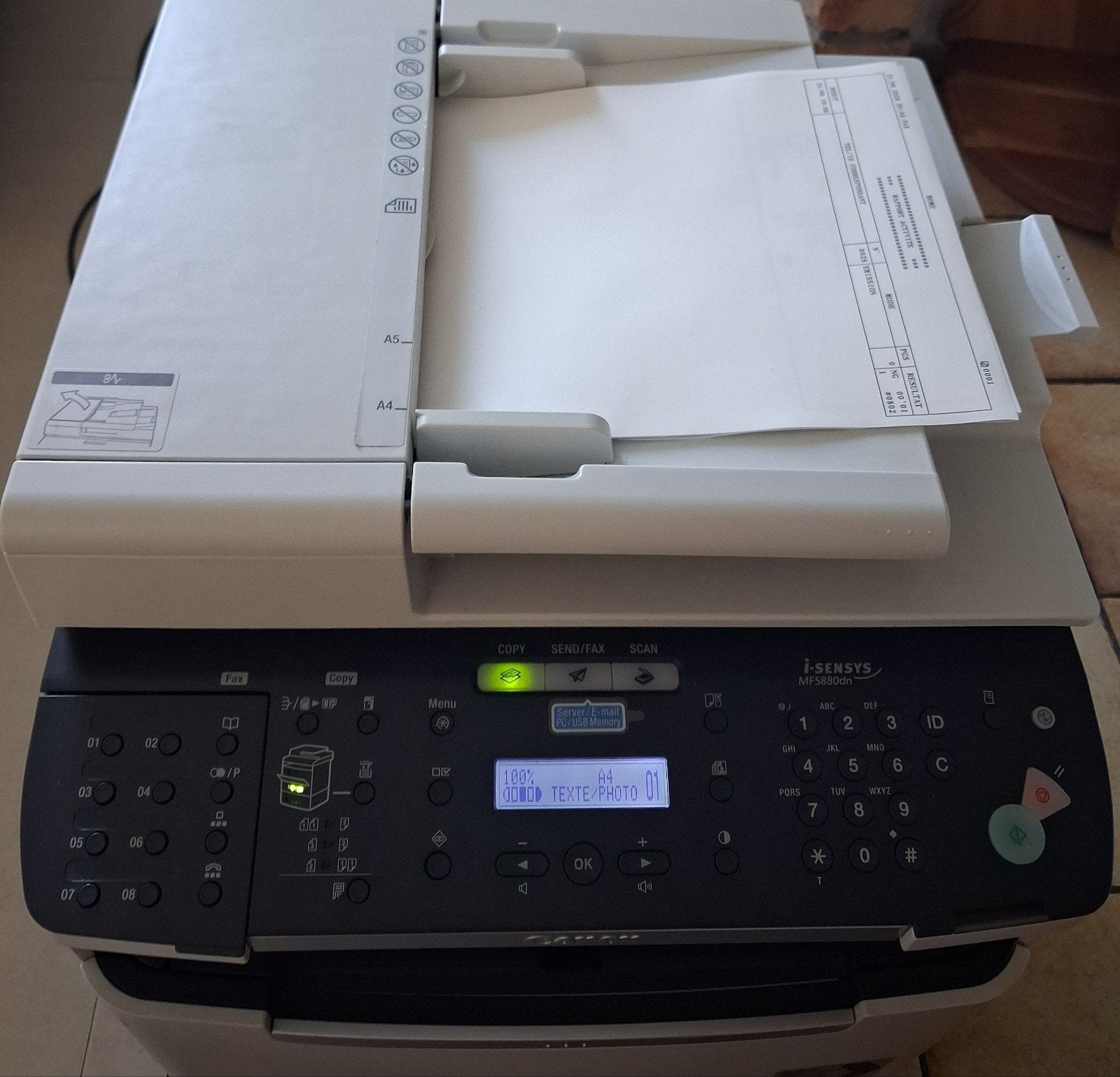 Copieur/imprimante/scanner/fax noir et blanc, Informatique & Logiciels, Imprimantes, Fax, Imprimante