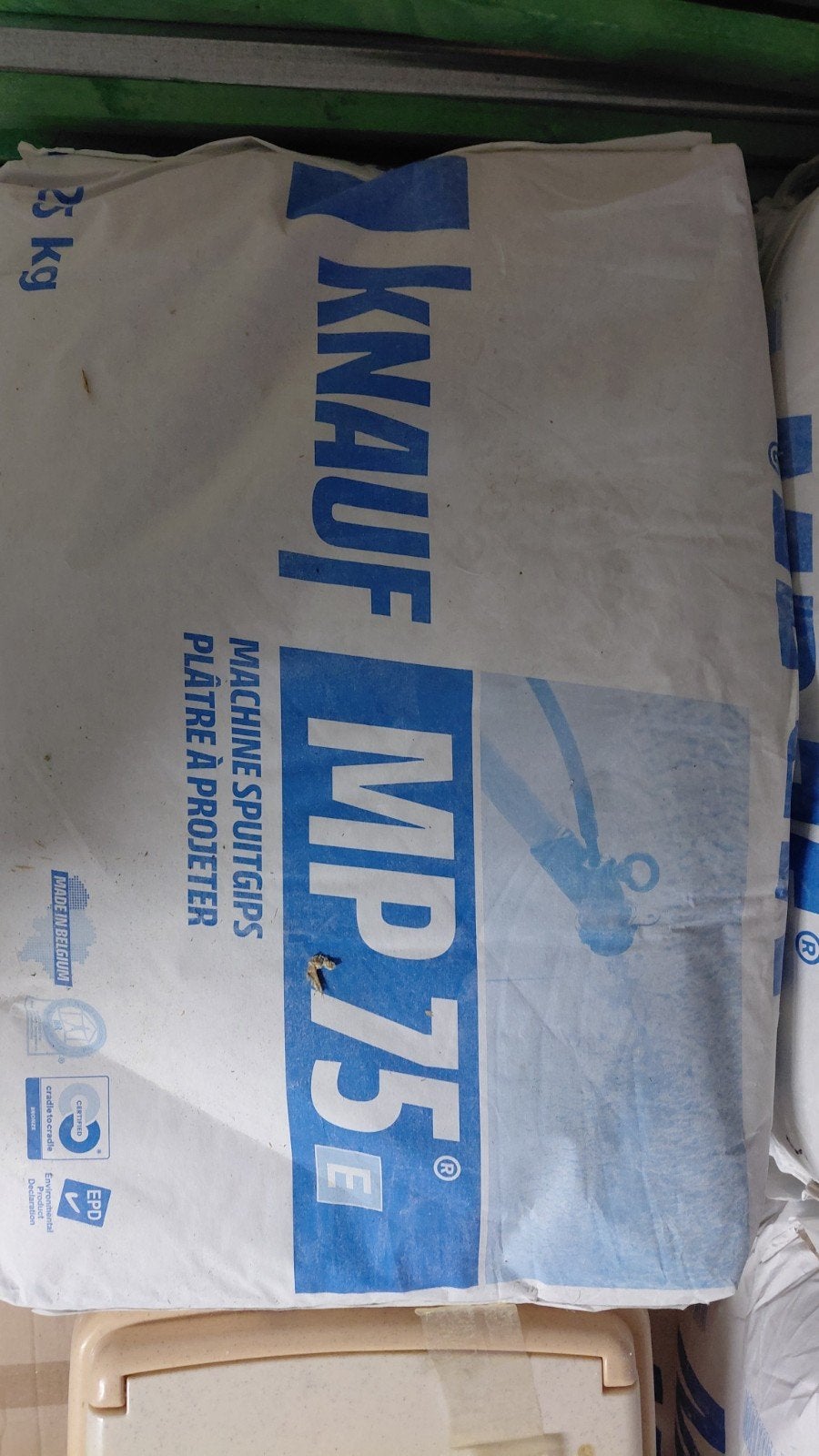 gips spuitgiet knauf mp75, Ophalen, Nieuw