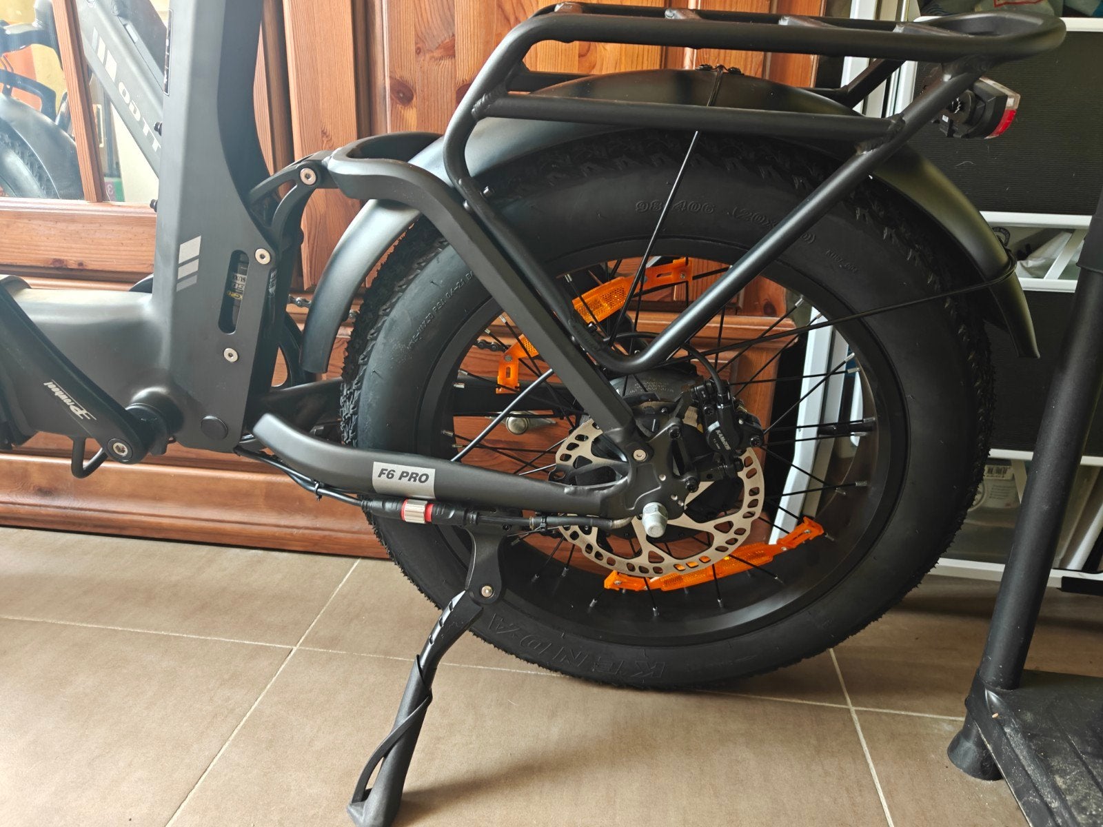 ttgo f 6 pro elektrische plooi fiets fatbike grijs, Ophalen, Nieuw, Overige merken