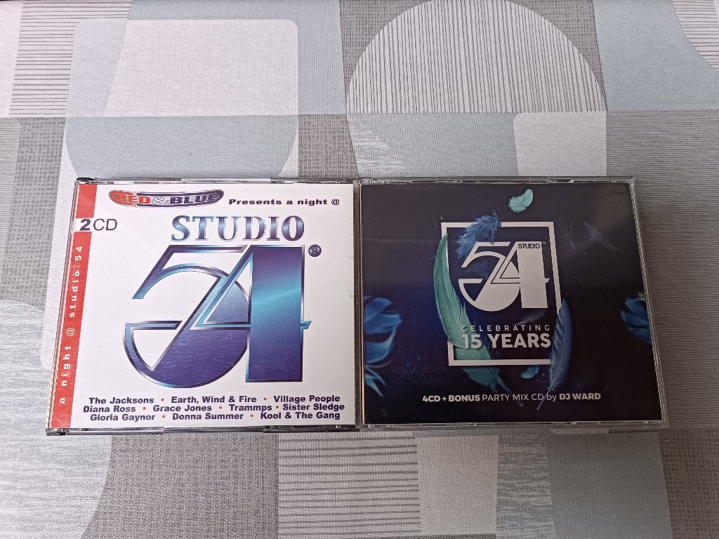 Studio 54 - 15 years - Red & Blue - Discotheek - Disco Funk, Cd's en Dvd's, Cd's | Verzamelalbums, Ophalen of Verzenden, Zo goed als nieuw