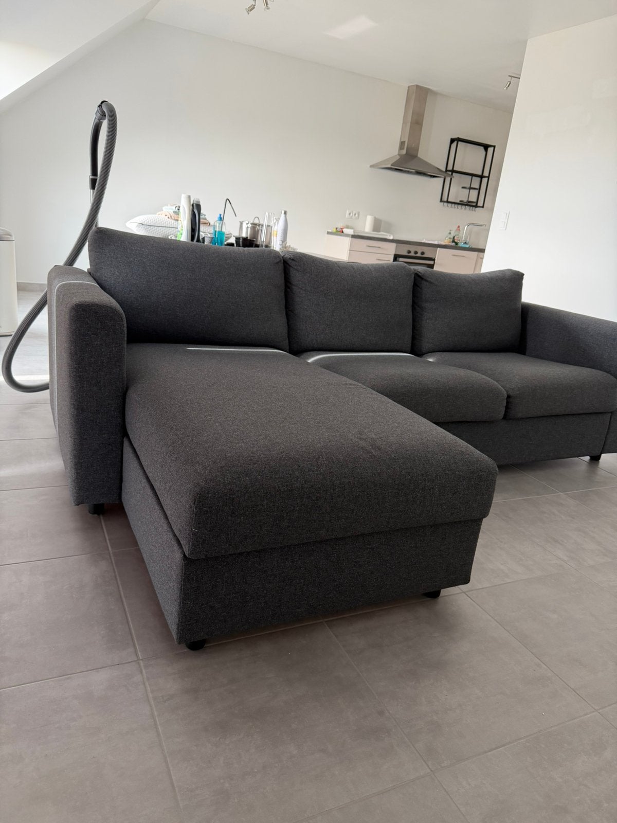Canapé Ikea Vilme, Trois personnes, 150 cm ou plus, 200 à 250 cm, Comme neuf