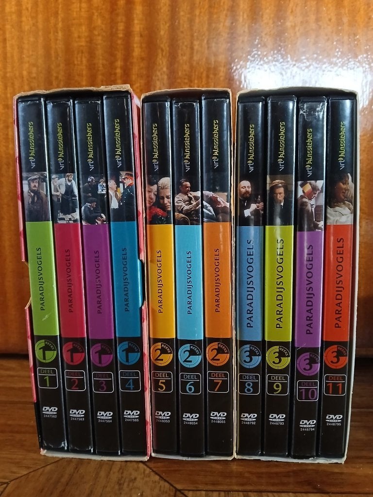 DVD's Paradijsvogels - volledige reeks, Cd's en Dvd's, Ophalen, Zo goed als nieuw, Overige genres