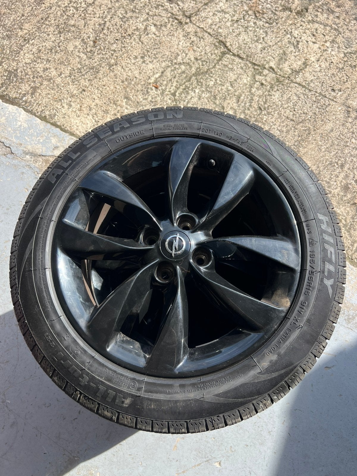 Jantes opel 500 euros, Autos : Pièces & Accessoires, Enlèvement, Jante(s)