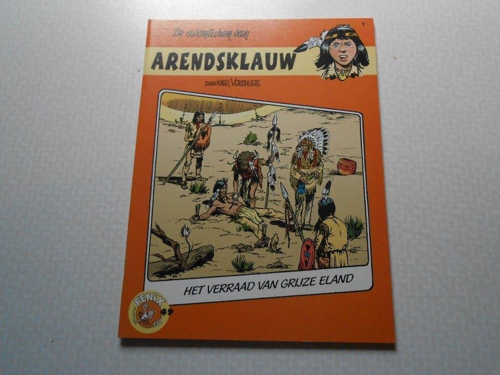 Collectie fenix 49 Het verraad van Grijze Eland 2007 1 ste, Boeken, Eén stripboek, Nieuw, Ophalen of Verzenden, Verschuere Karel