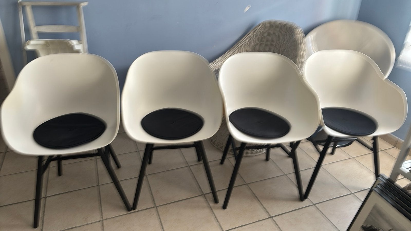 4 keukenstoelen, Huis en Inrichting, Stoelen, Ophalen, Gebruikt