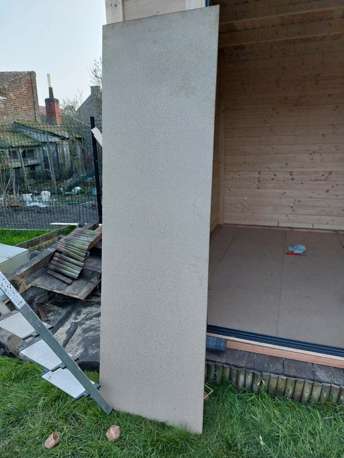 Panneau aggloméré, Enlèvement