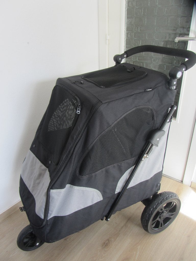 HiPet hondenbuggy, middelgrote of grote hond, of 2 kleine, Dieren en Toebehoren, Ophalen, Hondenbuggy