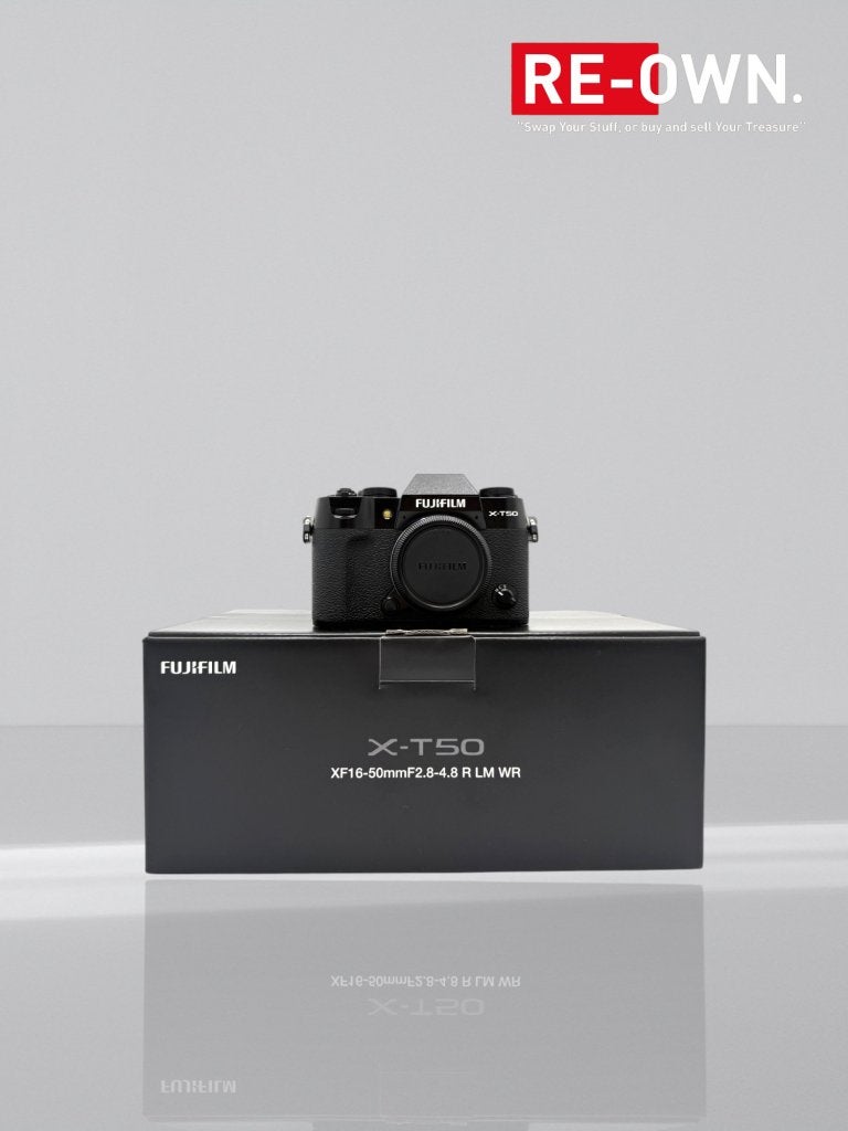FUJIFILM X-T50 BODY BLACK NIEUW IN DOOS | DOOS | GARANTIE