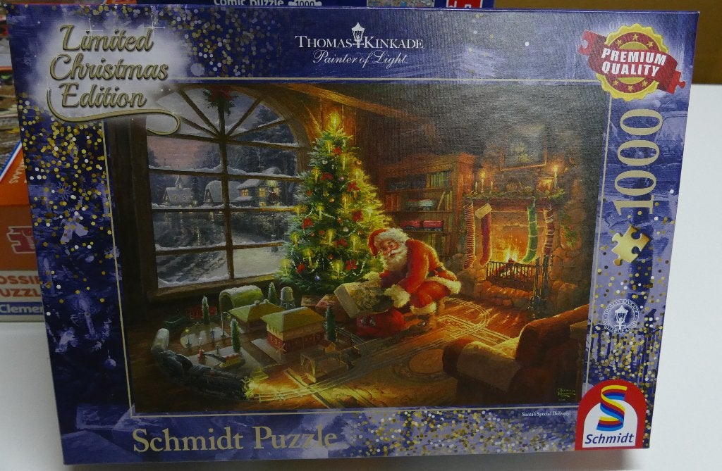KERSTPUZZEL SCHMIDT, Ophalen, 500 t/m 1500 stukjes, Gebruikt, Legpuzzel