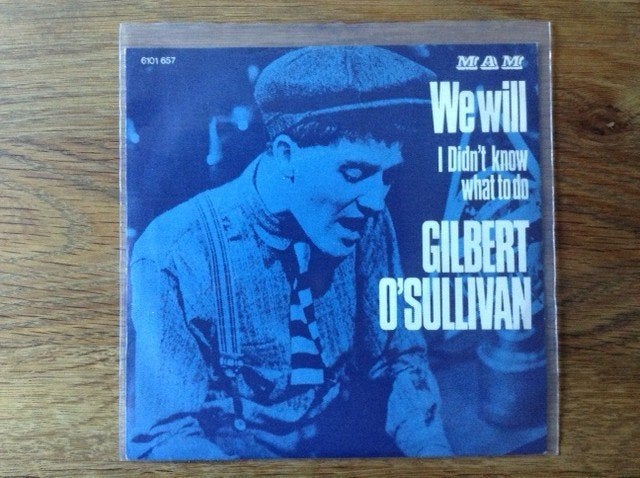 single gilbert o'sullivan, CD & DVD, Vinyles Singles, Housse de protection extérieure, Pochette photo, Pressage original, Pop