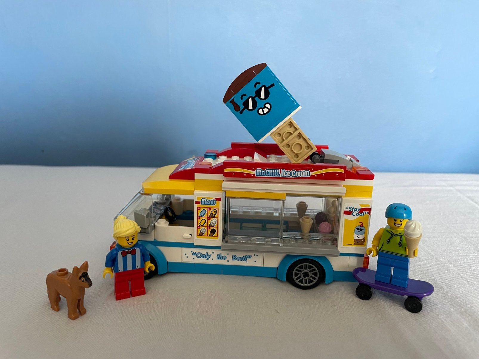 Lego - ijswagen - 60253, Ophalen, Zo goed als nieuw, Complete set, Lego