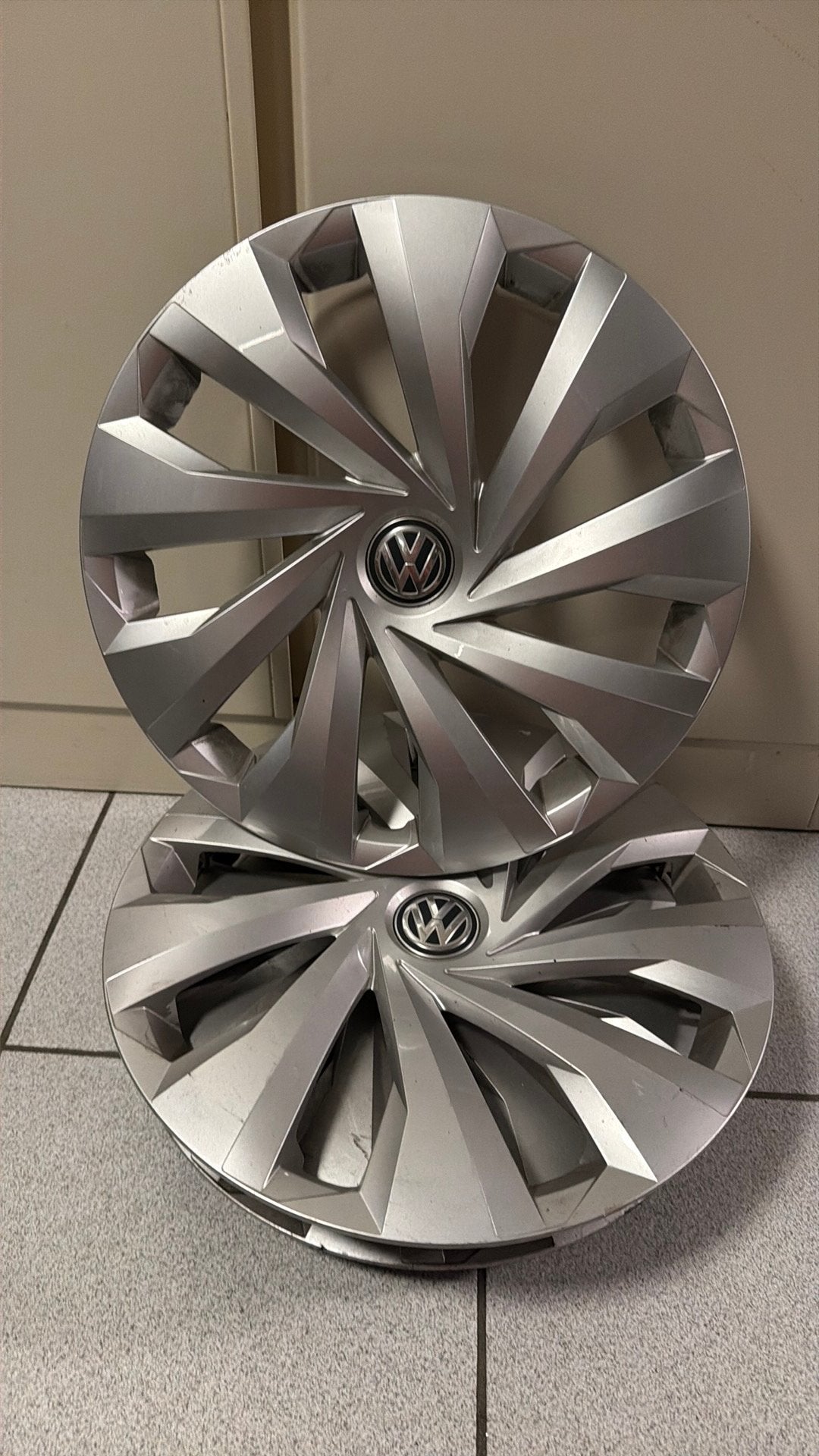 Set van 4 volkswagen wieldoppen 16 inch, Ophalen of Verzenden, Zo goed als nieuw