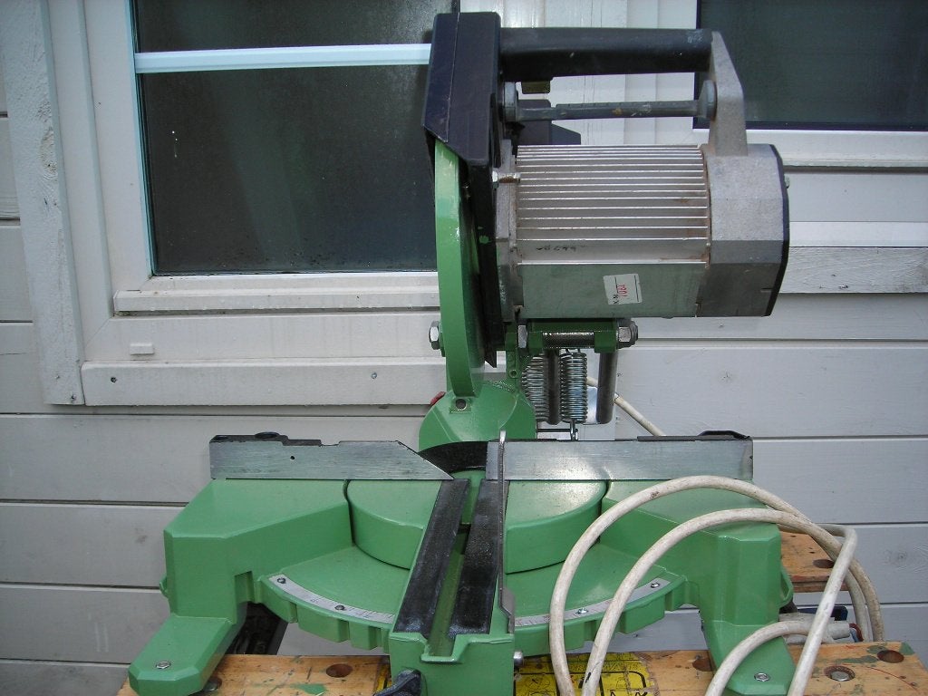 verstekzaag elektra beckum, Ophalen, Minder dan 30 mm, Zo goed als nieuw, Afkortzaag