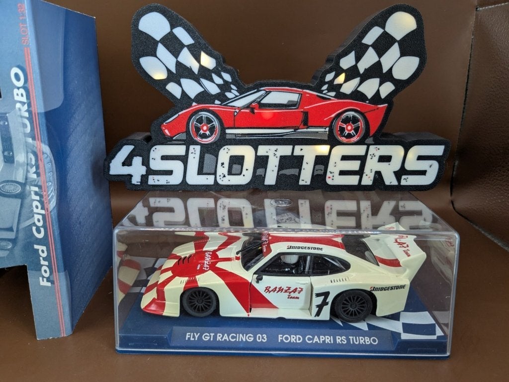 Fly Ford Capri RS Turbo #7 Banzai Racing 03, Ophalen, Gebruikt, Motor, Overige merken