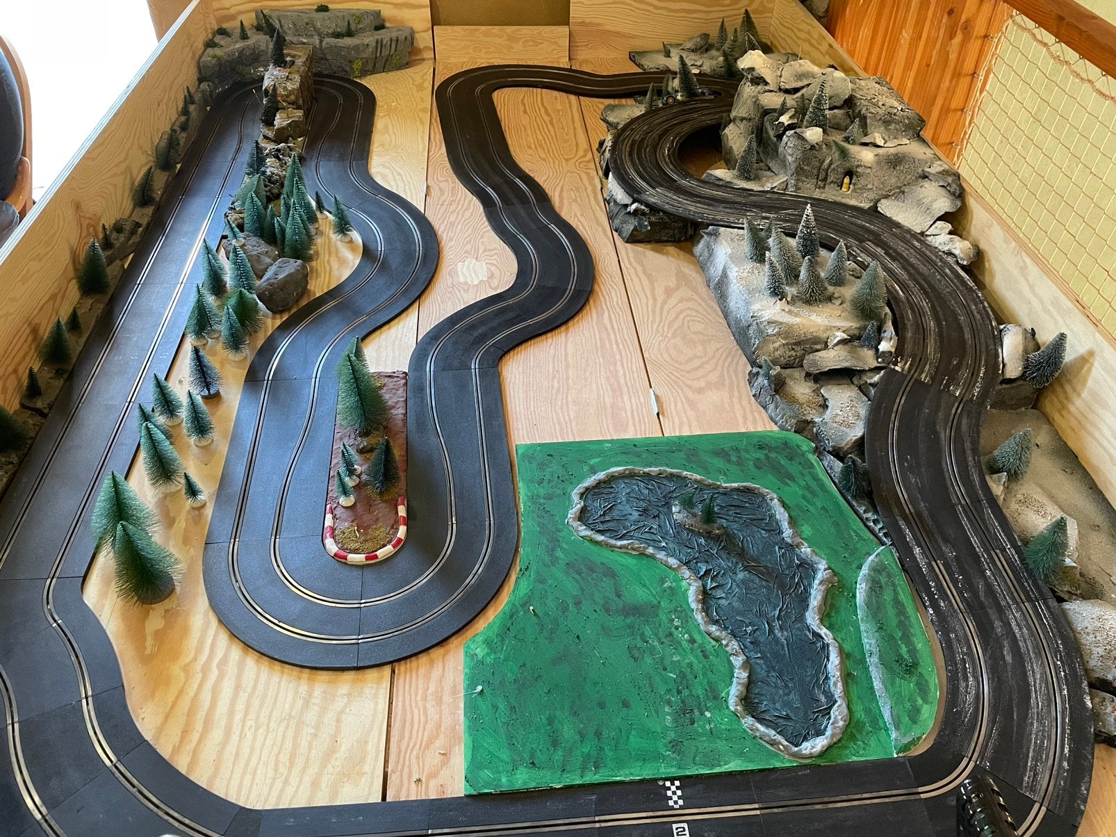 Cartes à sous Scalectrix + piste, Électrique, Enlèvement, À monter soi-même, Circuit