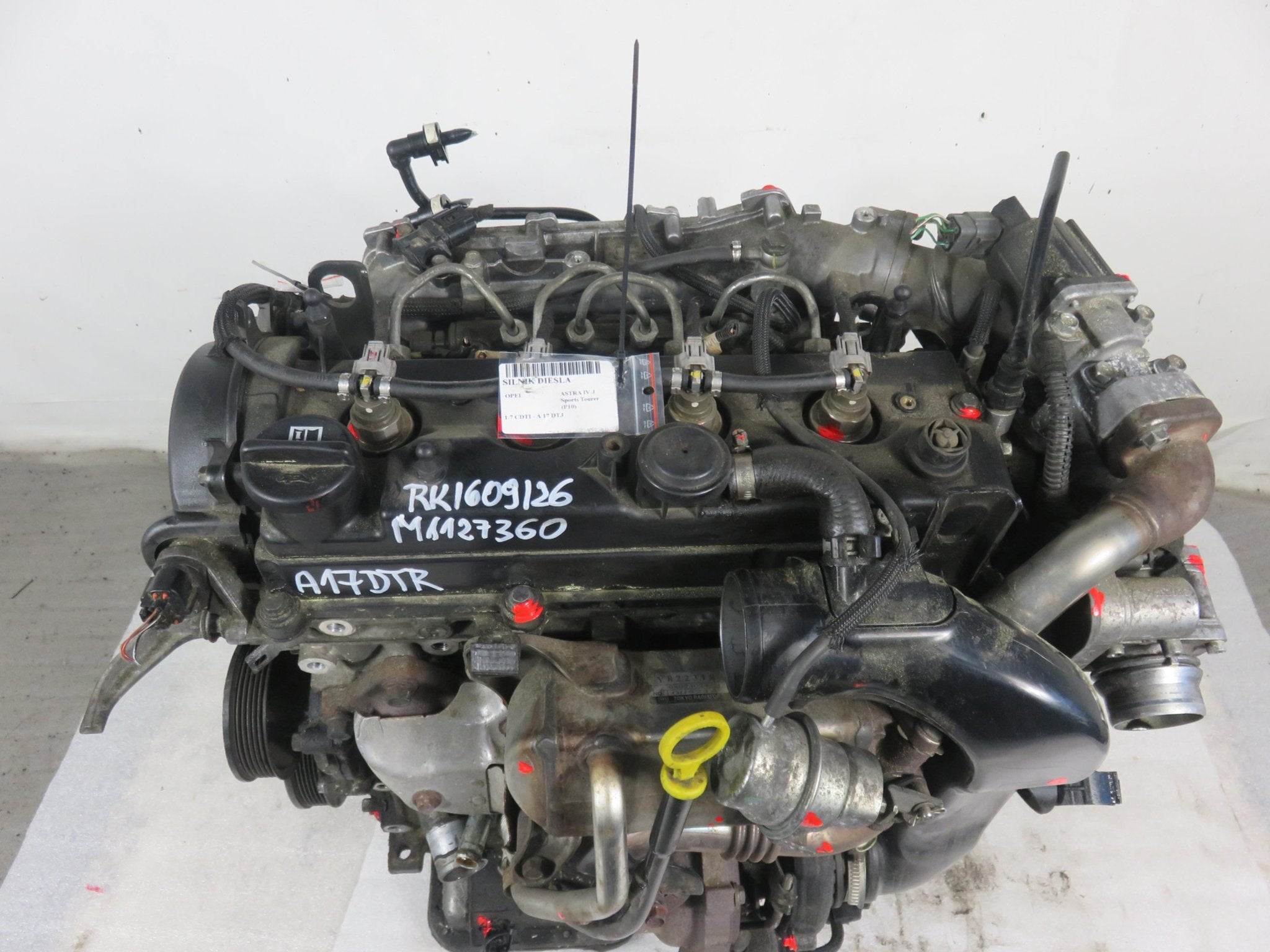 Moteur A17DTR Complet ASTRA OPEL, Envoi, Utilisé, Daihatsu