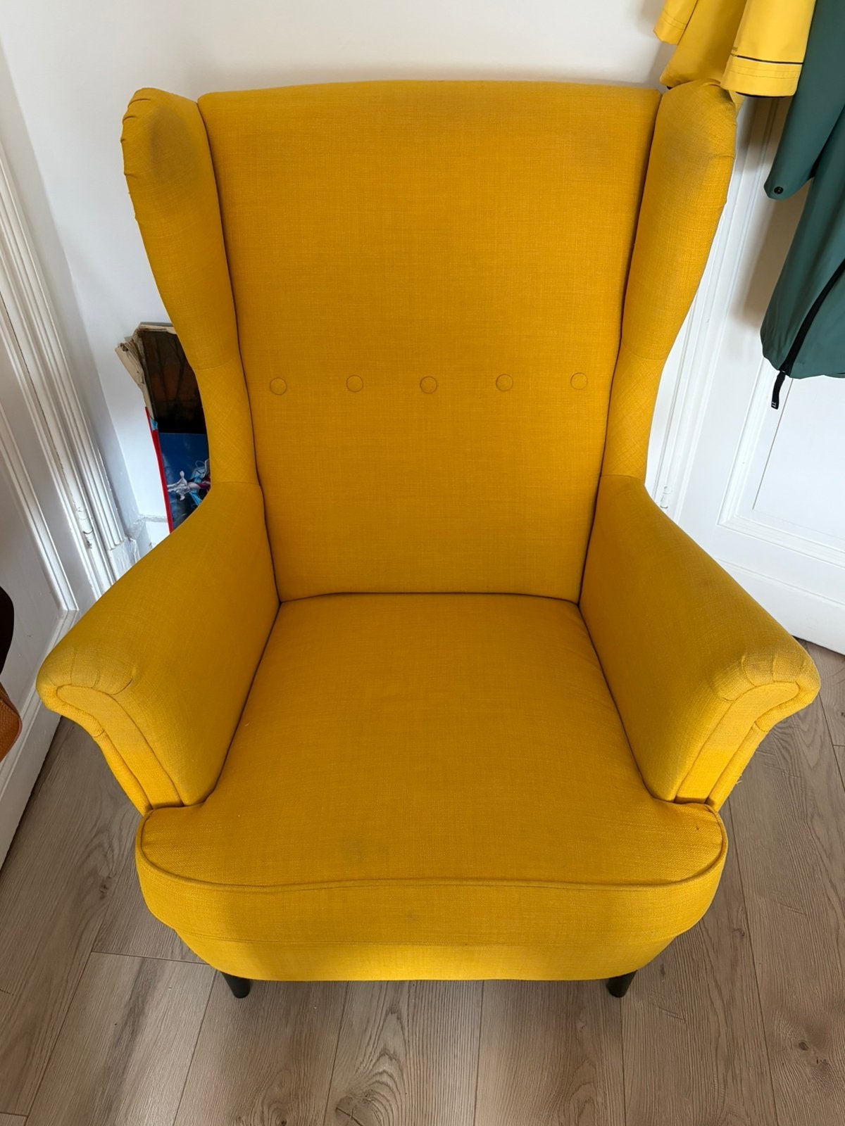 Fauteuil Ikea Strandmon Jaune, Enlèvement, Utilisé