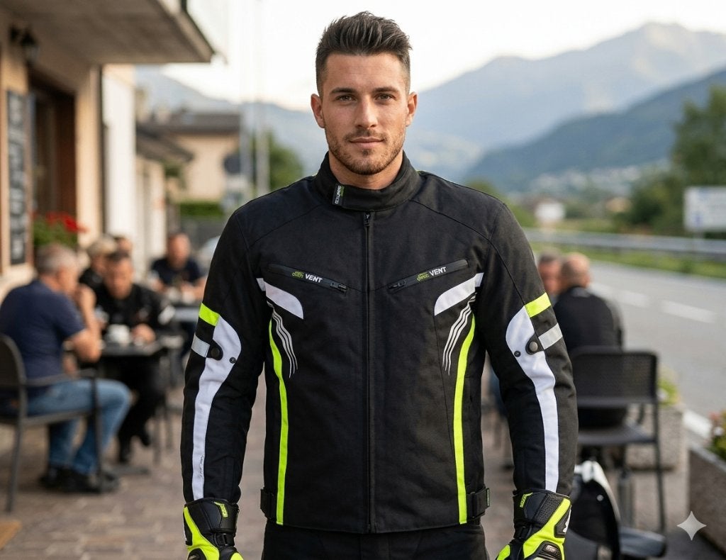 veste de Moto textile cordura 600D neuf CE protecteurs, Envoi, Neuf, avec ticket, Manteau | tissu