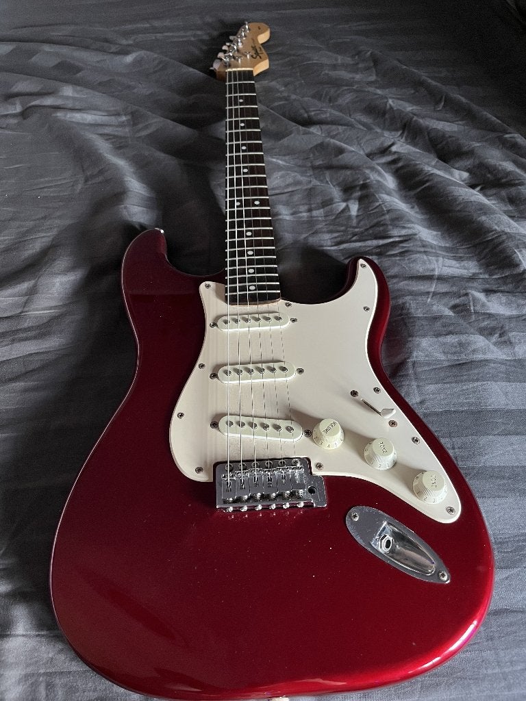 Fender Squier Stratocaster Affinity, Musique & Instruments, Instruments à corde | Guitares | Électriques, Enlèvement, Utilisé