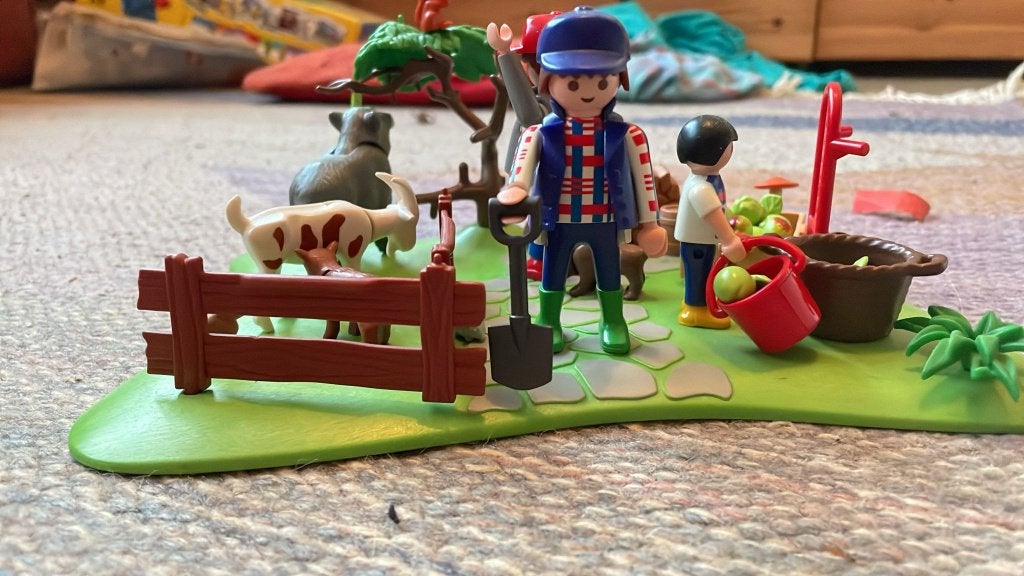 Playmobil boomgaard, Enlèvement, Utilisé, Country, Kit complet
