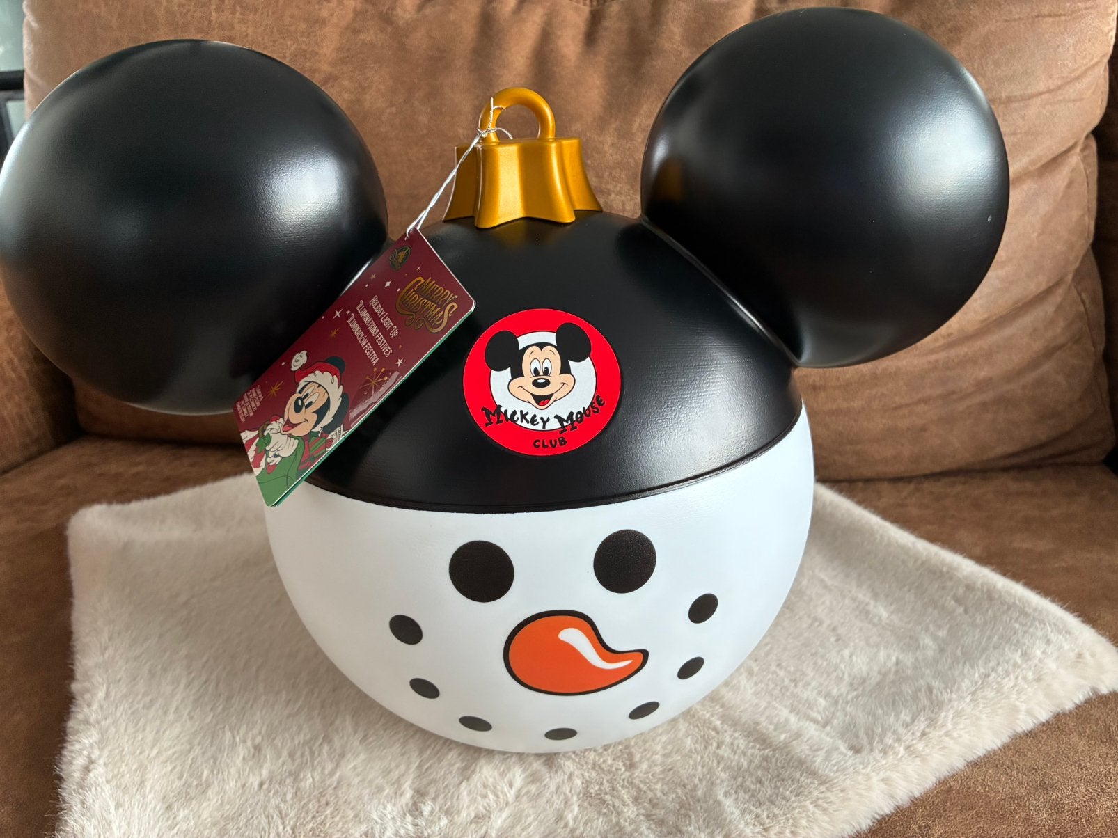 Mickey Mouse kerstversiering, Verzamelen, Ophalen of Verzenden, Mickey Mouse, Nieuw, Beeldje of Figuurtje