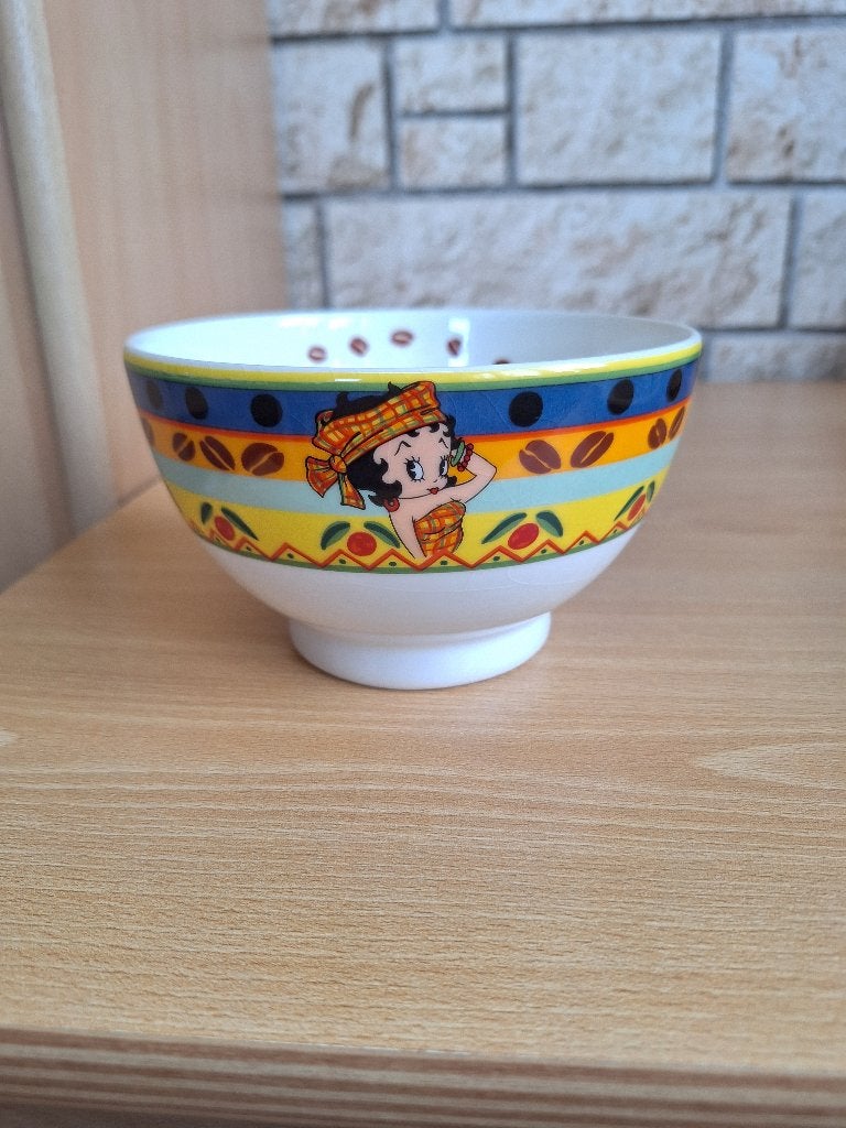 Betty Boop Bol a soupe vintage. Tropico diffusion 1995., Enlèvement ou Envoi, Neuf, Humain