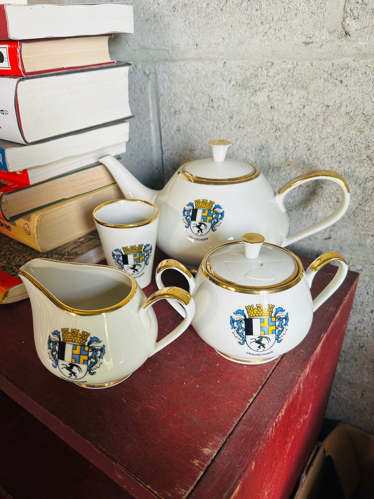 Wit servies - Graubunden, Ophalen of Verzenden