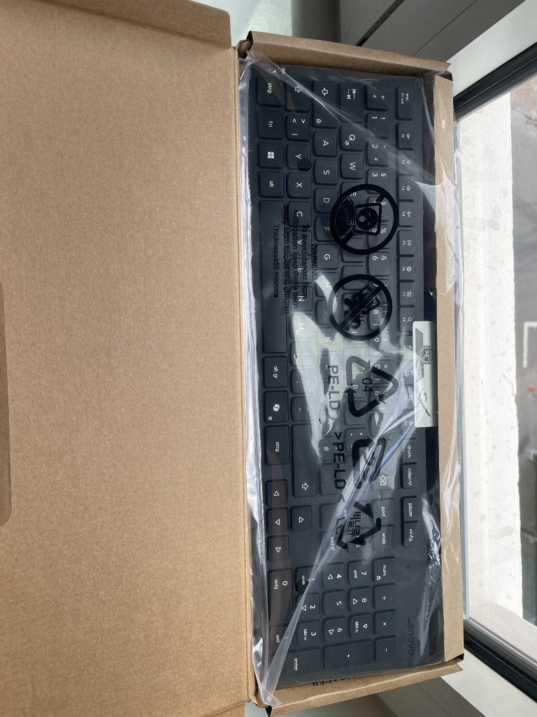 Clavier Lenovo filaire USB neuf (7 disponibles), Computers en Software, Toetsenborden, Ophalen, Nieuw, Plug-and-play, Qwertz