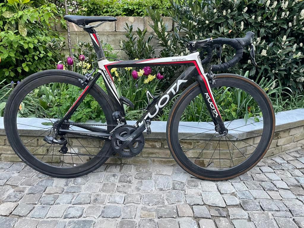 Kuota Kebel full carbon koersfiets 50cm frame maat S, Fietsen en Brommers, Gebruikt, Carbon, Heren, 49 tot 53 cm
