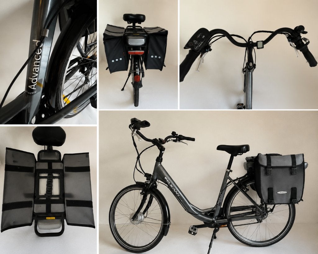 Pelikaan Advanced 6SP elektrische damesfiets (grijs), Vélos & Vélomoteurs, Vélos | Femmes | Vélos pour femme, Utilisé, Autres marques