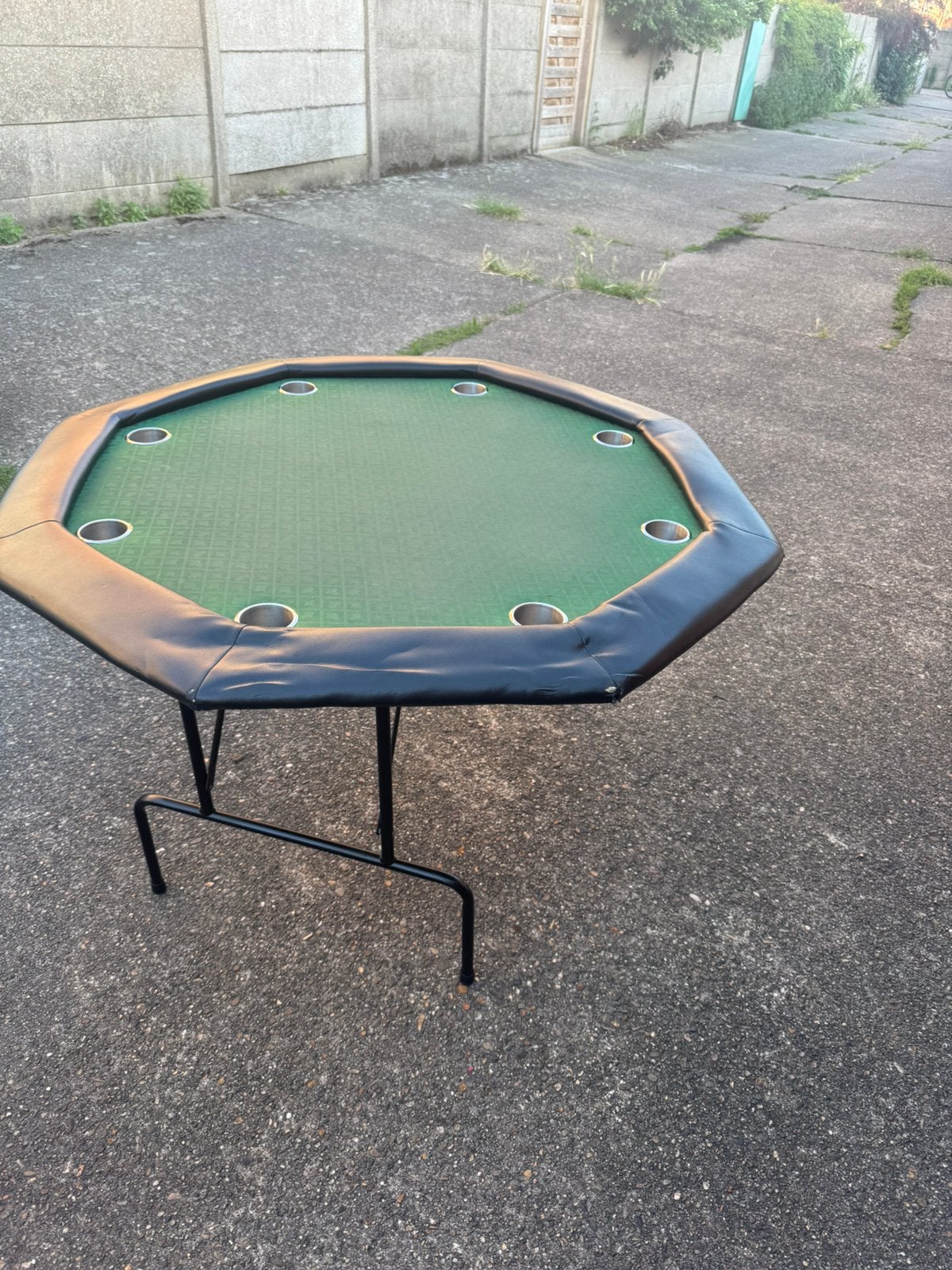Poker tafel 8 spelers, Ophalen, Gebruikt