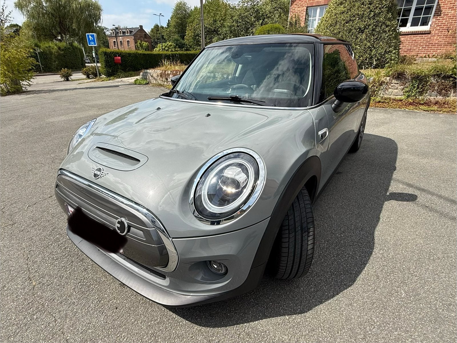 MINI Cooper SE 3 portes–56 000 km–Service inclus 2030, Auto's, Automaat, Stof, 135 kW, Grijs