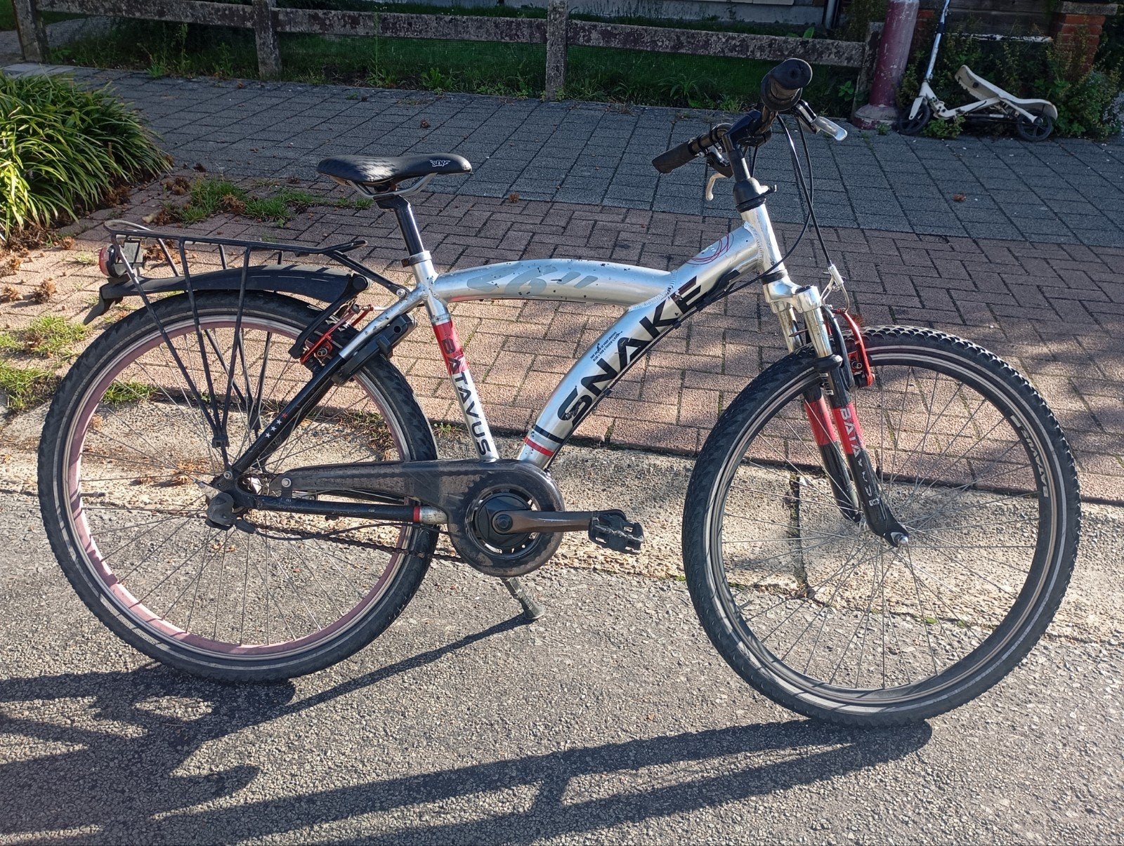 Stoere en degelijke jongensfiets te koop!, Vitesses, Enlèvement, Utilisé, Batavus "snake"