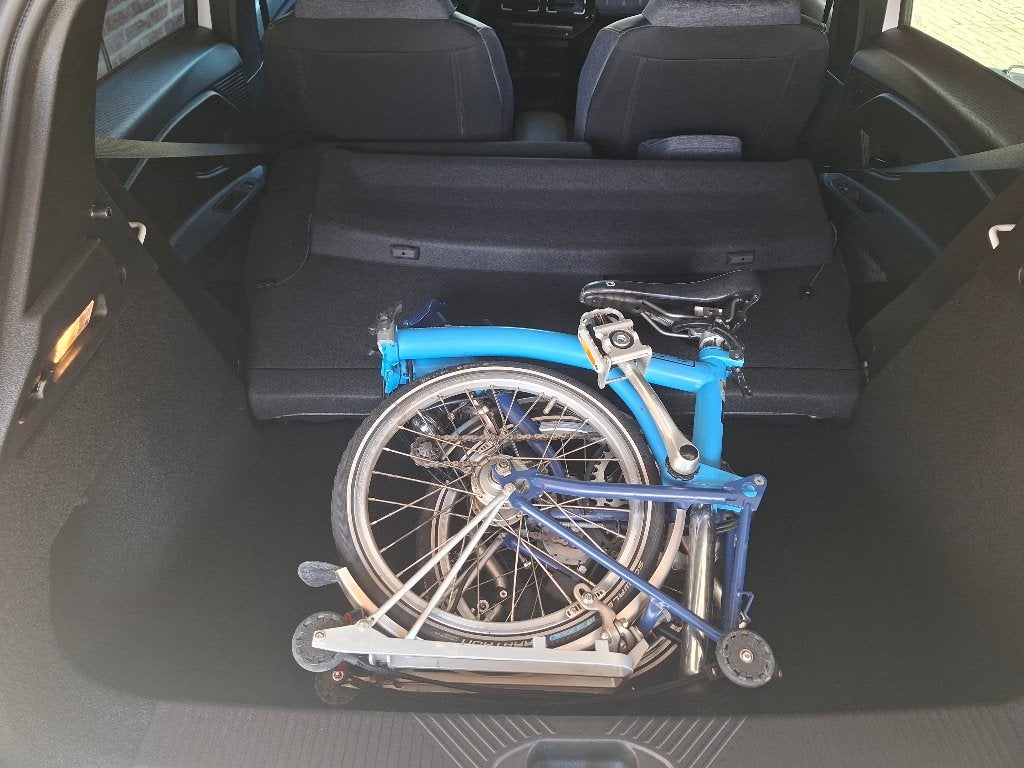 Originele Brompton M6R Vouwfiets/Plooifiets, Ophalen, Gebruikt, Brompton, Velgrem