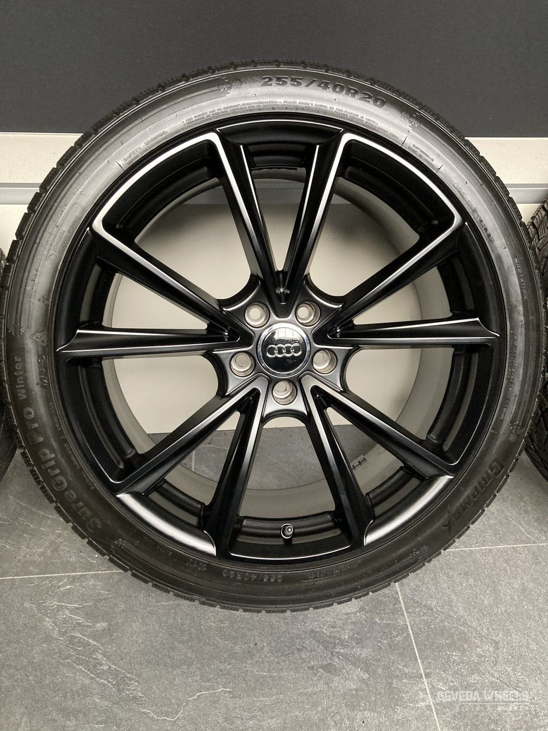 20” Audi A6 C8 / A7 / Q3 F3 velgen + winterbanden 5x112, Gebruikt, 255 mm, -, -