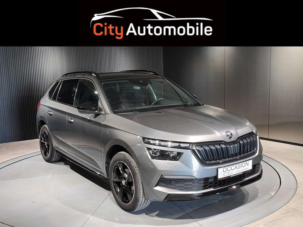 Skoda Kamiq 1.5 TSI MONTE CARLO GPS CAMERA CARPLAY TOIT PANO, Auto's, Skoda, Automaat, Stof, 5 zetels, 5 deurs