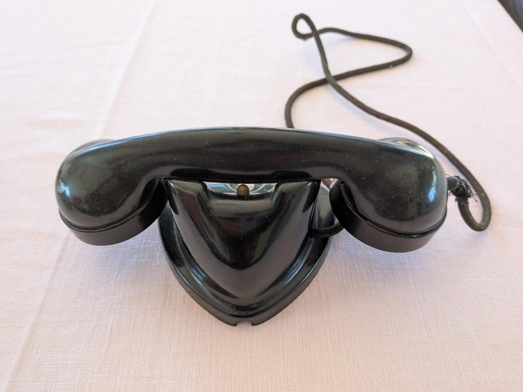 vintage bakelieten Bell Telephone Co telefoon, Ophalen of Verzenden, Bakeliet