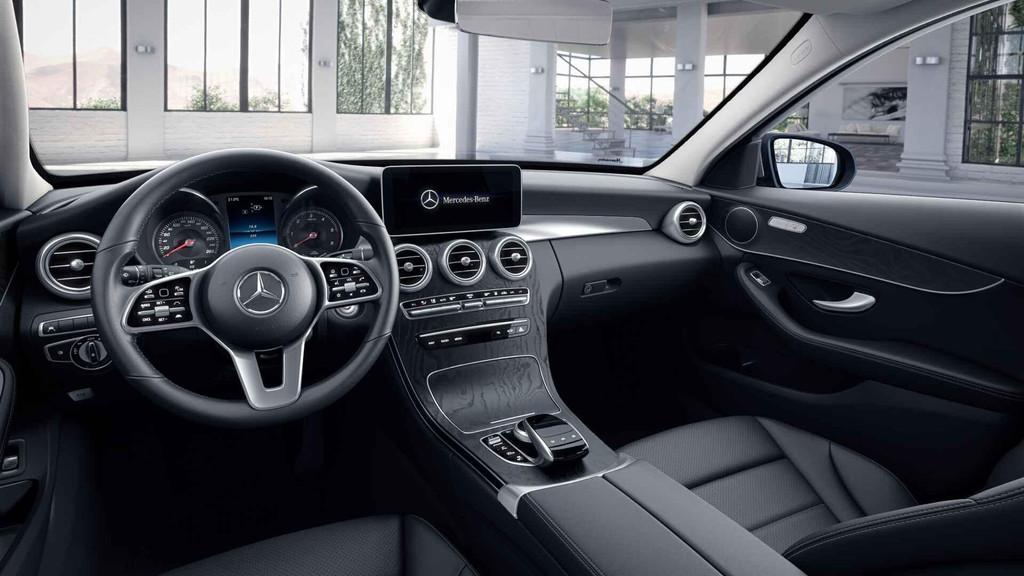 Mercedes-Benz C-klasse 300 DE Break Luxury Line | Trekhaak |, Auto's, Automaat, Zwart, 4 cilinders, Plug-in hybride
