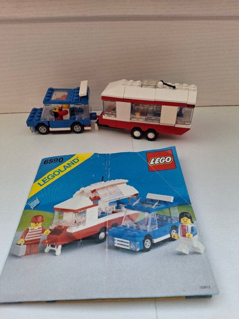 Lego 6590 Vacation Camper 1988, Kinderen en Baby's, Speelgoed | Duplo en Lego, Ophalen of Verzenden, Compleet, Lego, LEGOLAND