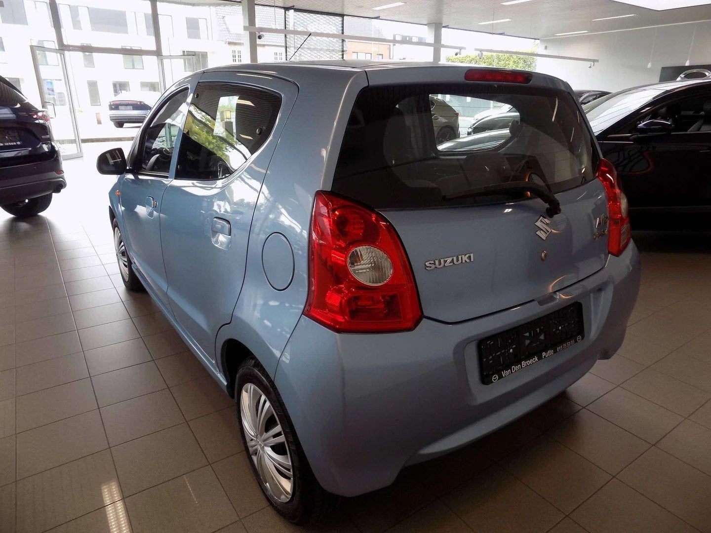 Suzuki Alto 1.0i GL San Airco (bj 2011), Auto's, Suzuki, Stof, Zwart, Blauw, 996 cc