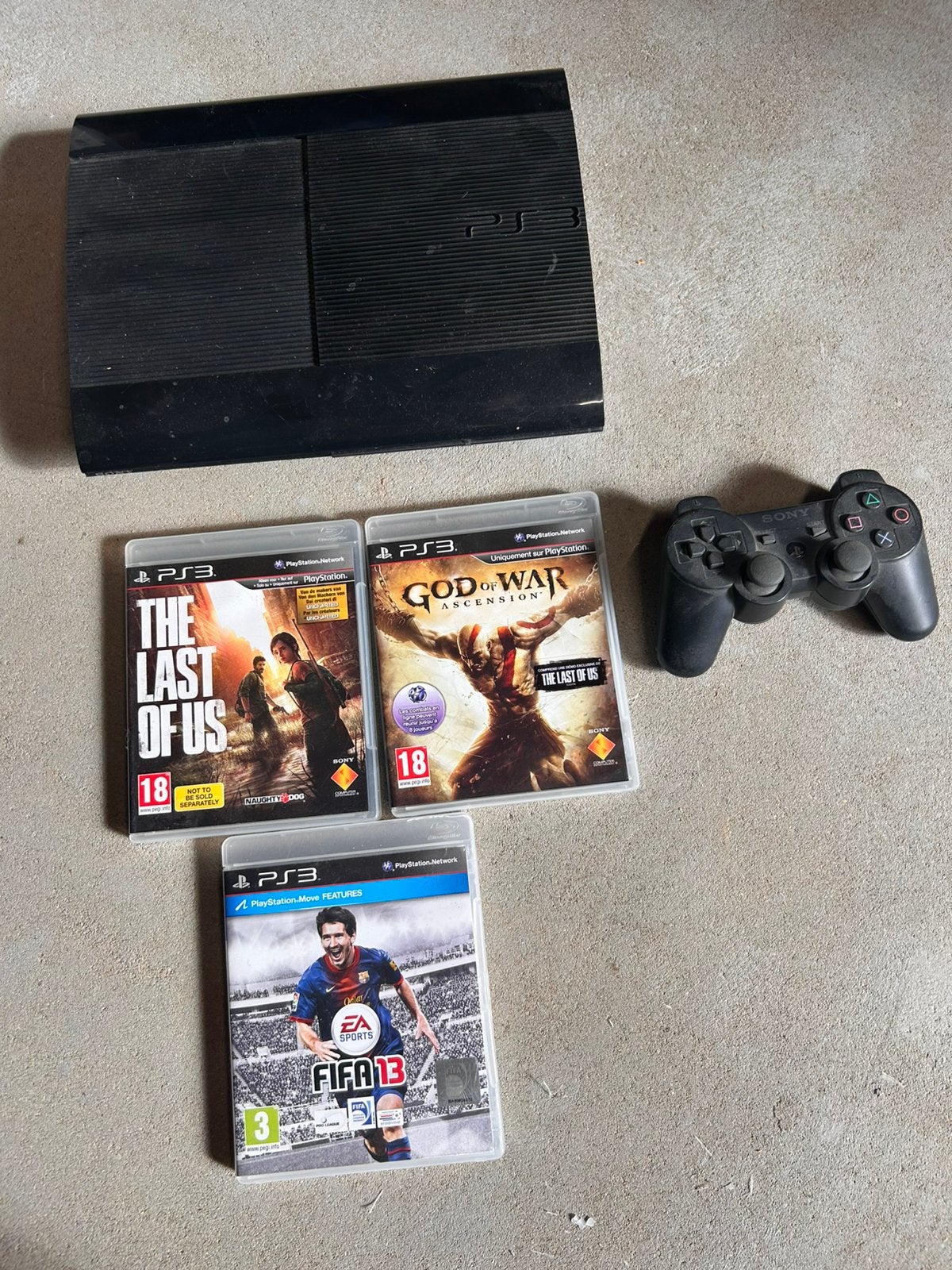 Ps 3 en 3 games + controller, Ophalen, Zo goed als nieuw