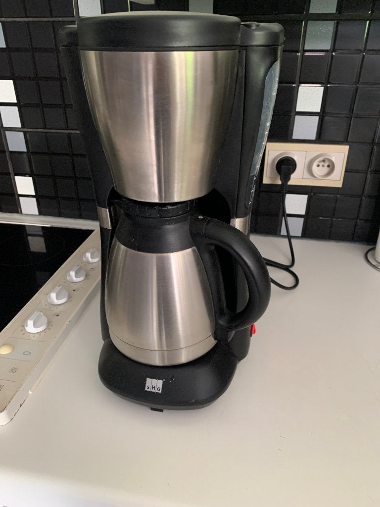 Koffiezetapparaat shg, Enlèvement