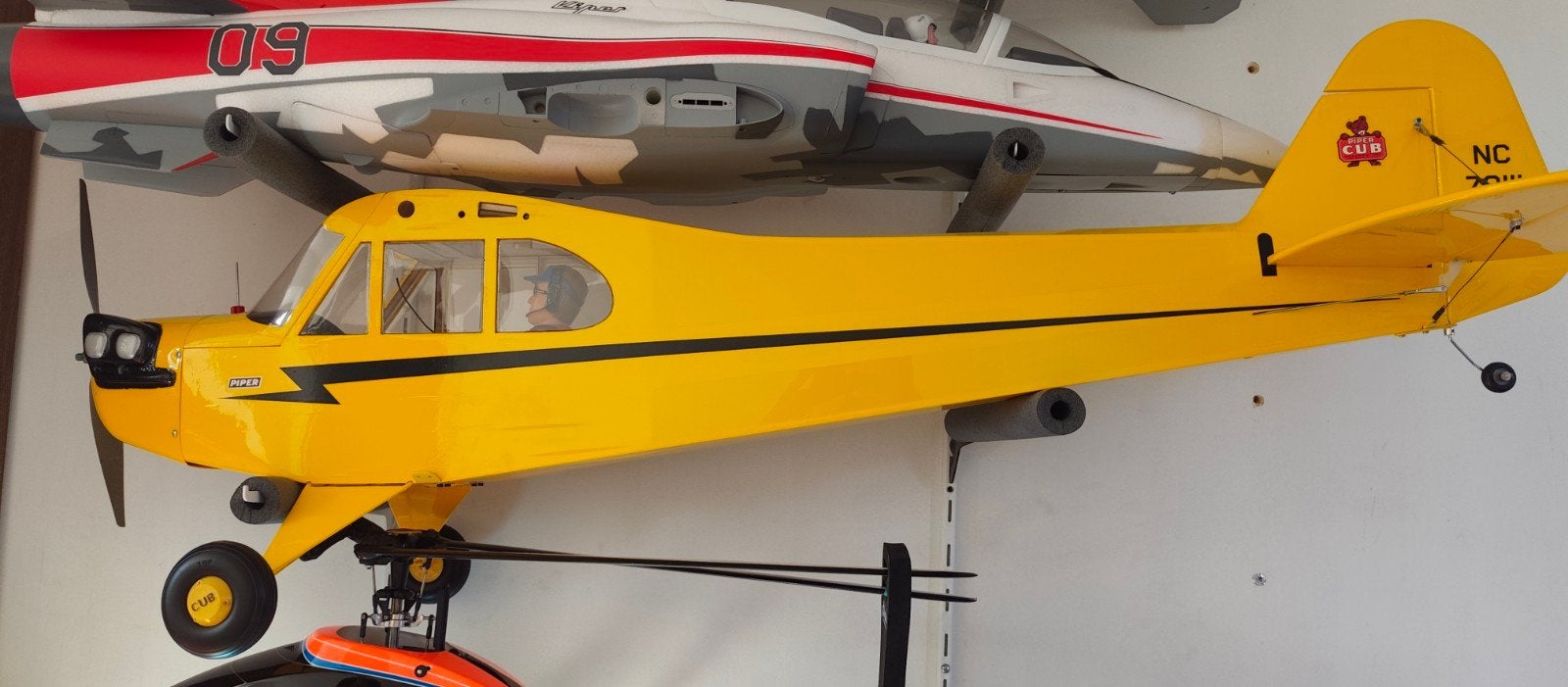 piper cub j3, Enlèvement