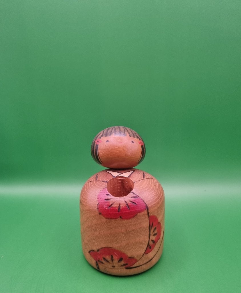 Les magnifiques kokeshi d'Usaburo, 11 cm, Enlèvement ou Envoi, Japon, Bois