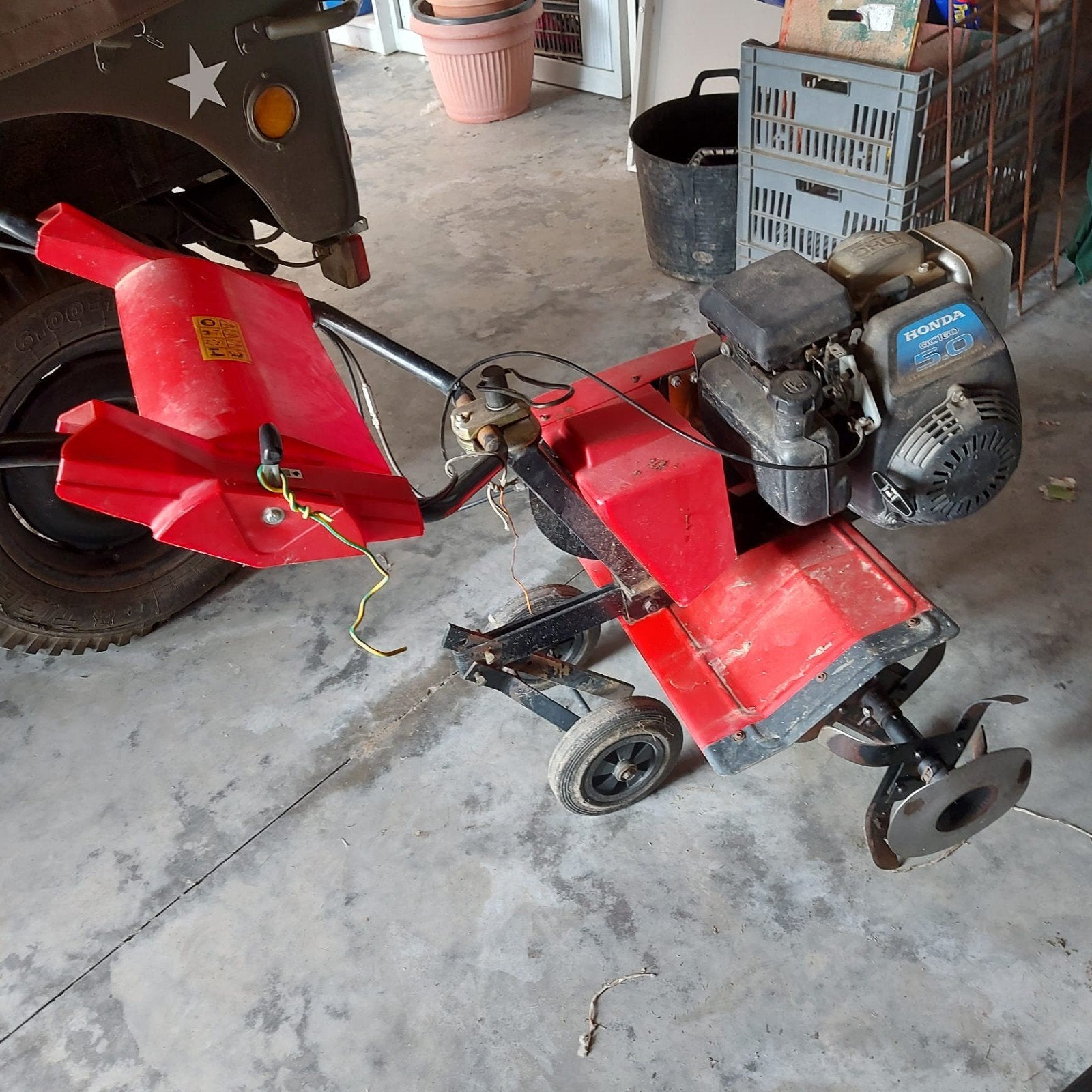 frees voor in de tuin Honda, Tuin en Terras, Ophalen