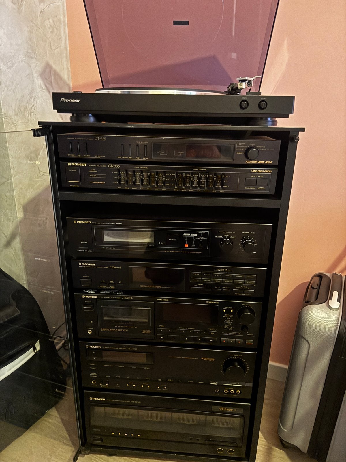 Stereo pioneer, TV, Hi-fi & Vidéo, Chaîne Hi-fi, Comme neuf, Pioneer, Enlèvement