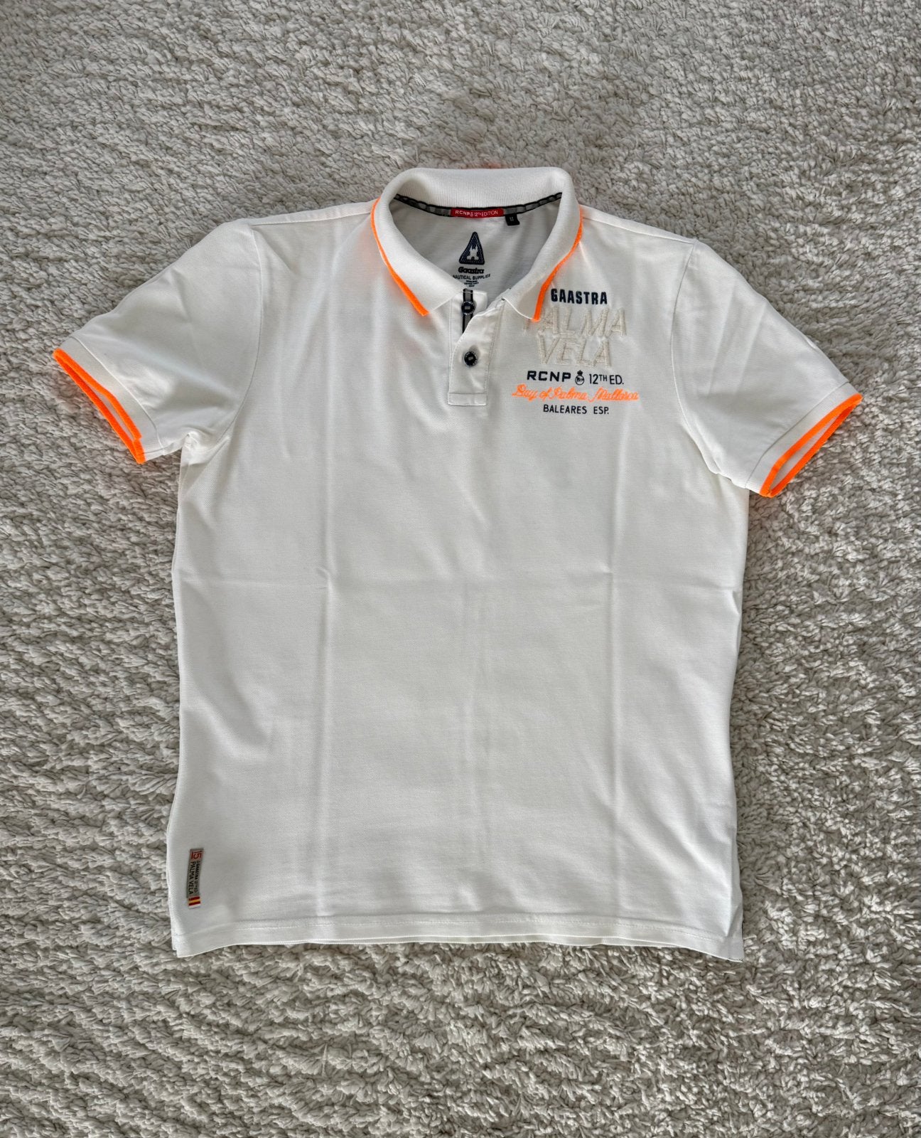 Polo Gaastra, Enlèvement ou Envoi, Comme neuf, Taille 48/50 (M), Blanc