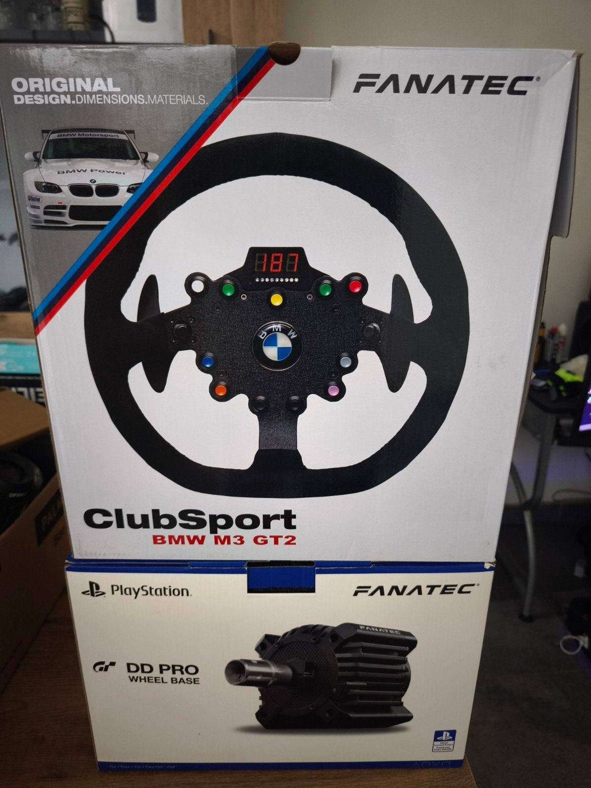 Fanatec DD Pro 8 Nm + ClubSport M3 GT3, Enlèvement, Comme neuf, Volant ou Pédales